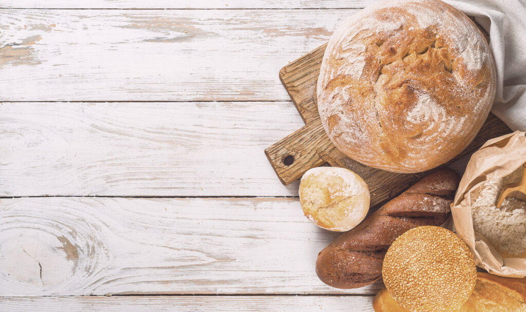 Cibo sano e genuino in tavola